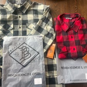 Branded Bills Journeyman Style F200 Loden/Black and Red/Black